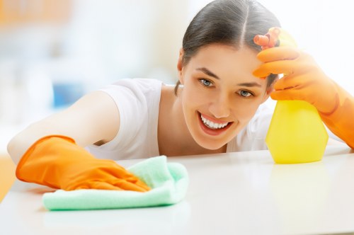 Professional after builders cleaning in a Kennington home with dust removal and surface cleaning