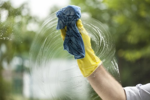 Thorough kitchen and bathroom arrival cleaning in a Kennington property